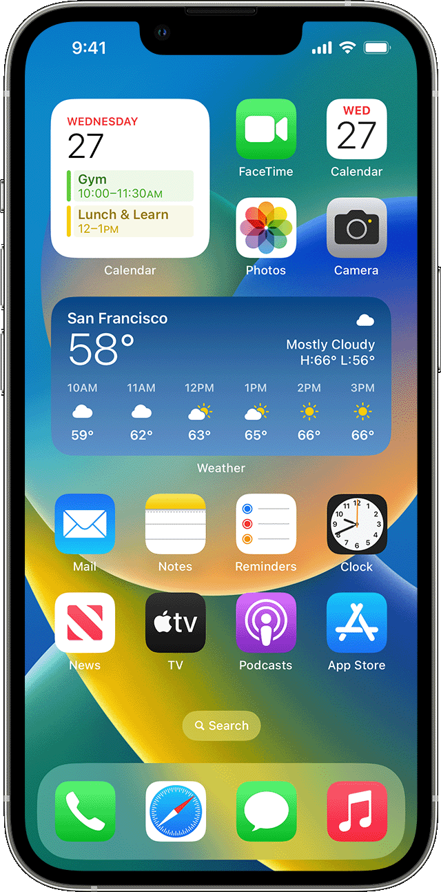 在iPhone上自定義鎖定屏幕小部件