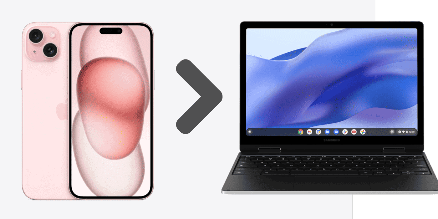 從iPhone到Chromebook的屏幕鏡像步驟