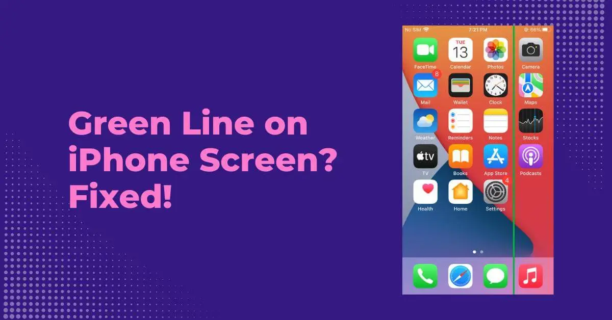 如何在iPhone屏幕上修復綠線？ [iOS 18支持]