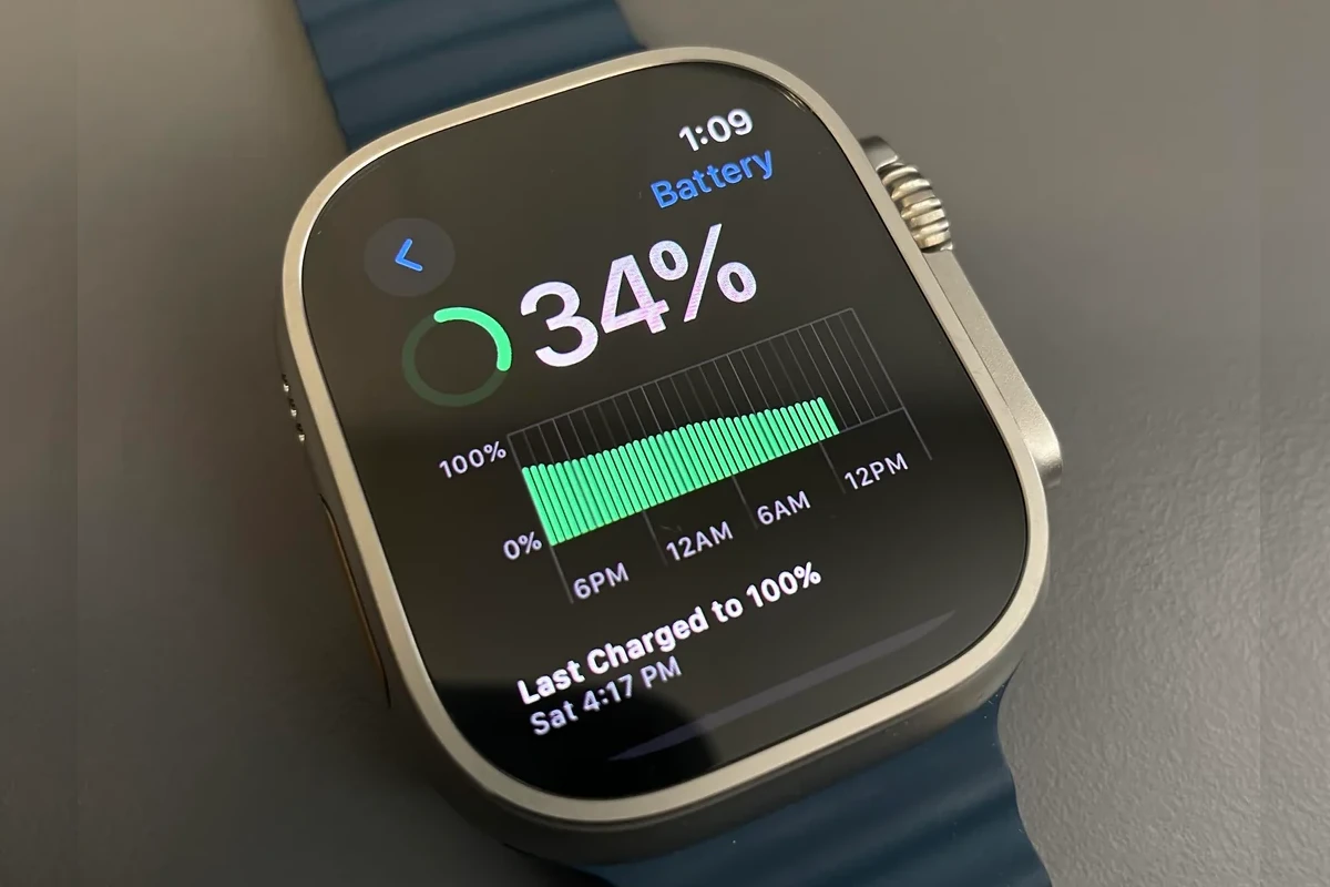 如何检查您的Apple Watch电池百分比