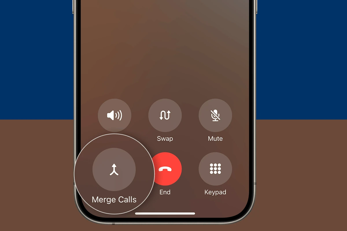 如果有人打電話給我，我可以將另一個人添加到電話iPhone中嗎？