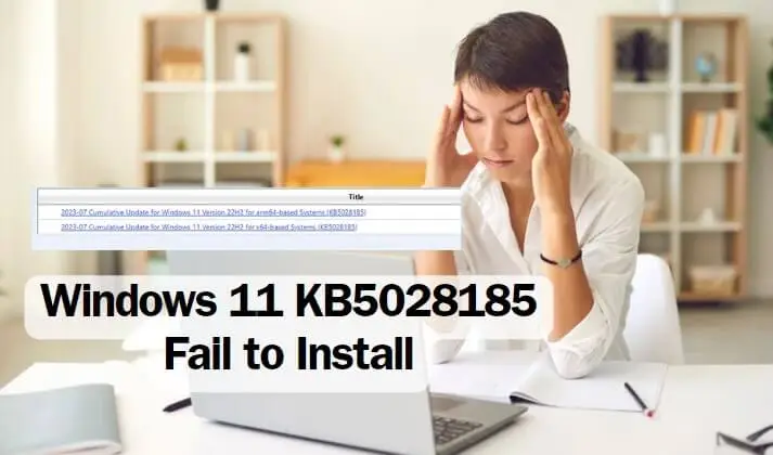 [2024固定]如何解決Windows 11中的KB5028185問題？