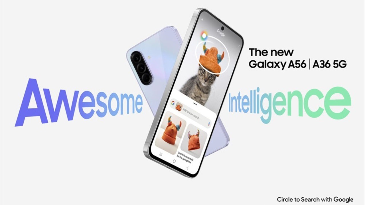 Galaxy A56 5G，A36 5G和A26 5G：三星用新的智能手机使AI民主化