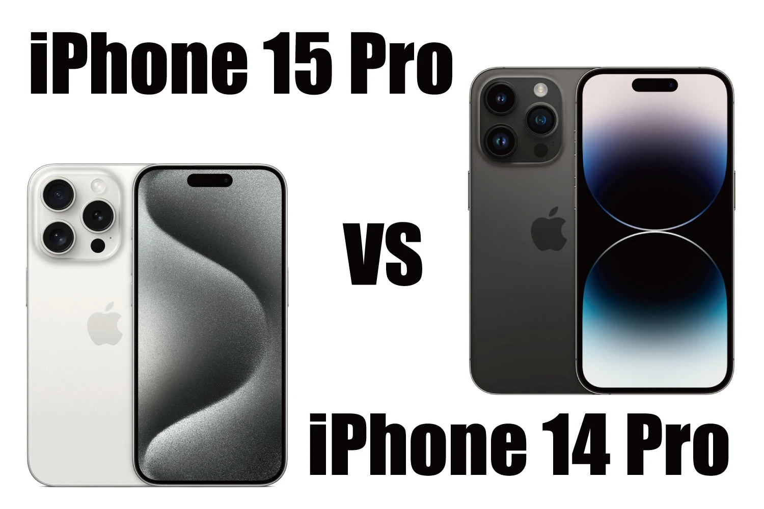 iPhone 15 Pro 与 14 Pro 相比有何演变？比较规格差异